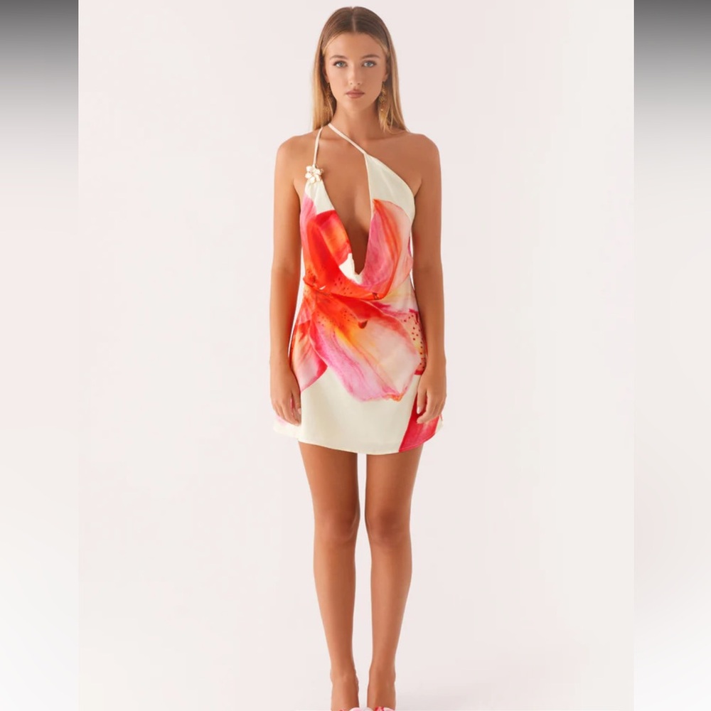 Peppermayo - Aviva Mini Dress - Yellow Floral